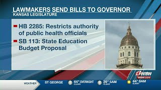 KS Legislature Wrap: Lawmakers send education budget, public health restrictions to governor’s de...