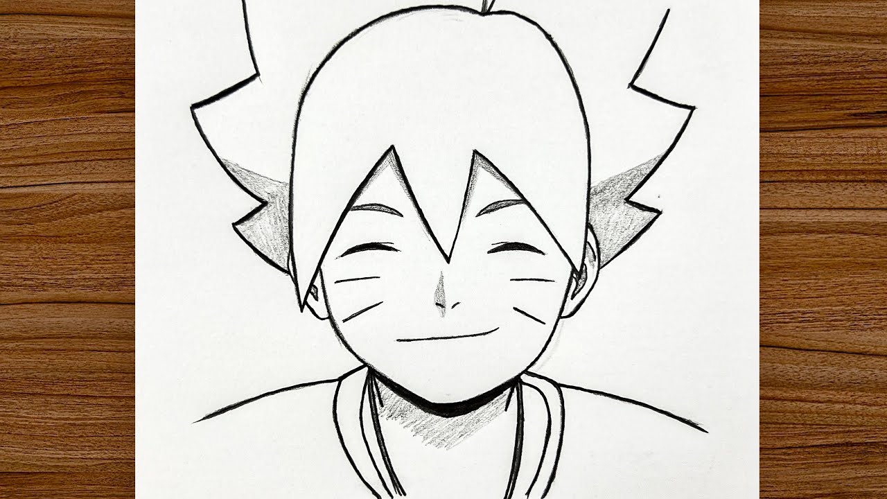 How to Draw Boruto Uzumaki – Easy Step by Step Tutorial