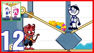Pencil Boy Pull The Pin - Gameplay Walkthrough Part 12 - All Levels Solution (Android,iOS) screenshot 3
