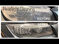 Headlight Cleaning