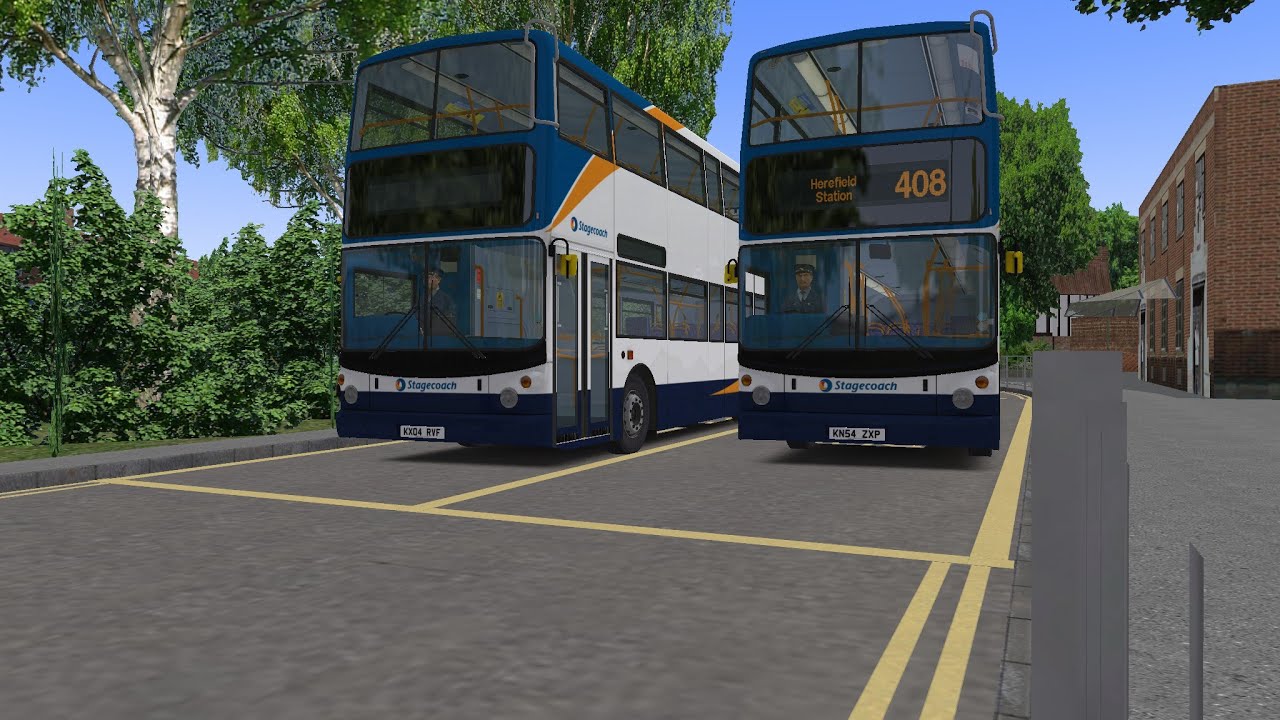 OMSI 2 ALX 400 Trident Euro 3 & Euro 5 Sound Mod V2 Preview (Bowdenham V5 R459 - Knockhill)