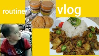 mashal & my day routine vlog/preparing for lunch menu and teatime ☕zaikychatkhary routinevlogs