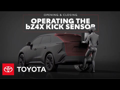 How to Use Kick Sensor in the bZ4X | Toyota