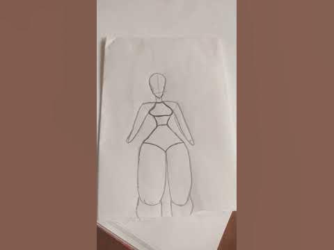 как рисават тело😊😊 - YouTube