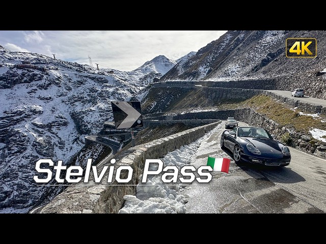 Stelvio Pass to Nauders | 3 Alpine Passes, 3 Countries & 3 Borders 🇮🇹🇨🇭🇦🇹 a Drive in 4K