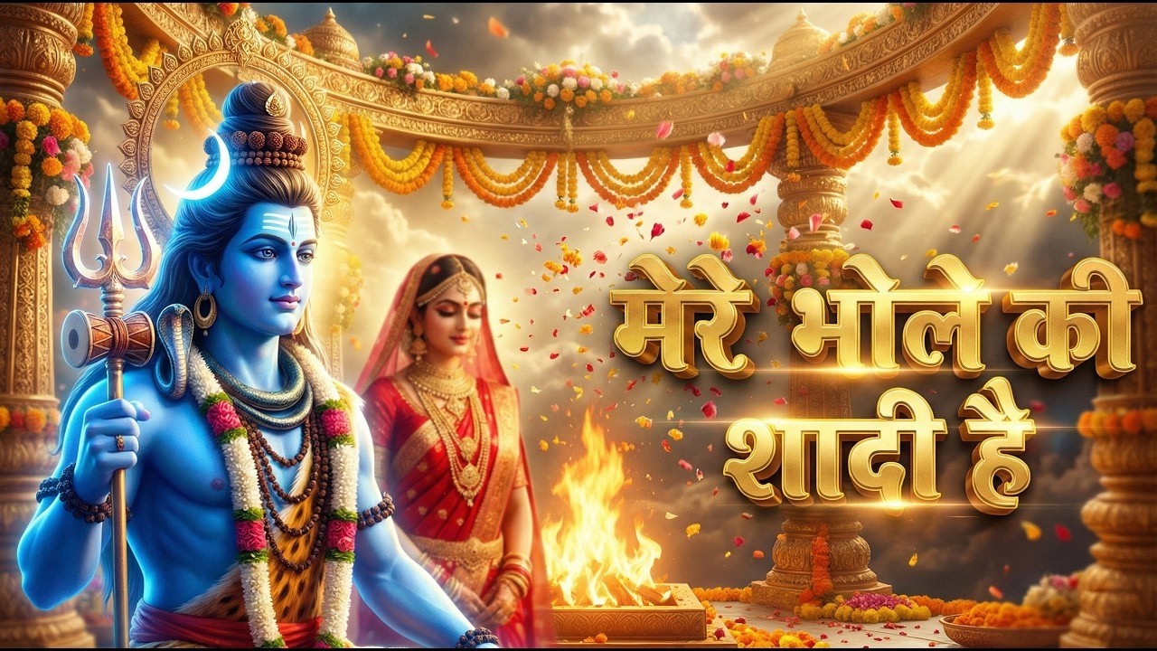 मेरे भोले की शादी | Shiv Parvati Vivaah Mahotsv | Haldi Mehndi Pheras | Shivratri Special #kedarnath