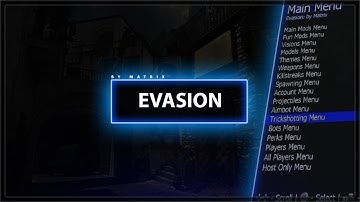 [MW3/1.24] "EVASION 5.3" SPRX MOD MENU (Pré-game, Unlock All)