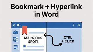 Bookmark and Hyperlink in MS Word