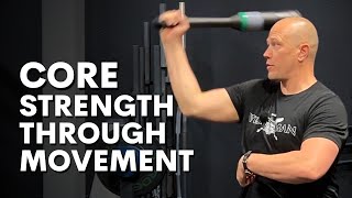 If Cavemen Lifted Weights...Learn How To Mill—Single Arm Heavy Club 14 Outside Pullover