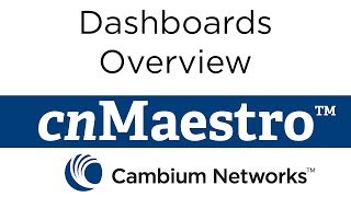 Dashboards Overview