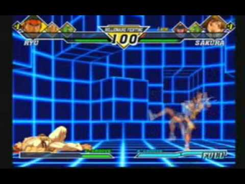 CvS2 (02) - Evil (C) vs. Gakousei (A)