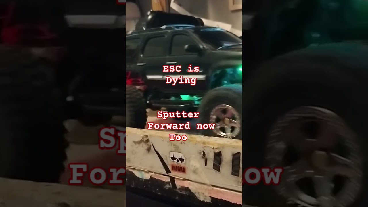 reverse now forward. stock ESC lasted a year.