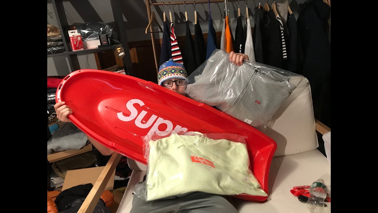 Supreme Sled Cop Final FW17 Week (19) And Arabic Facemask Unboxing
