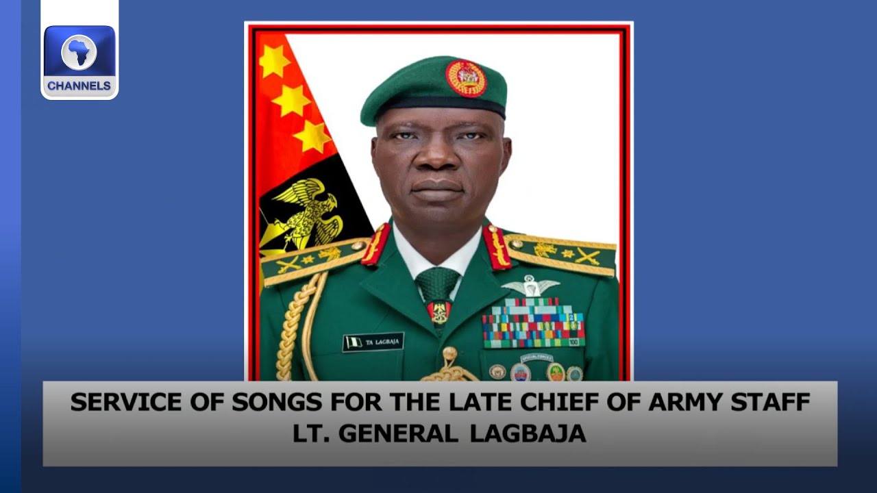 Service Of Songs For Late Chief Of Army Staff Lt. General Lagbaja | Live