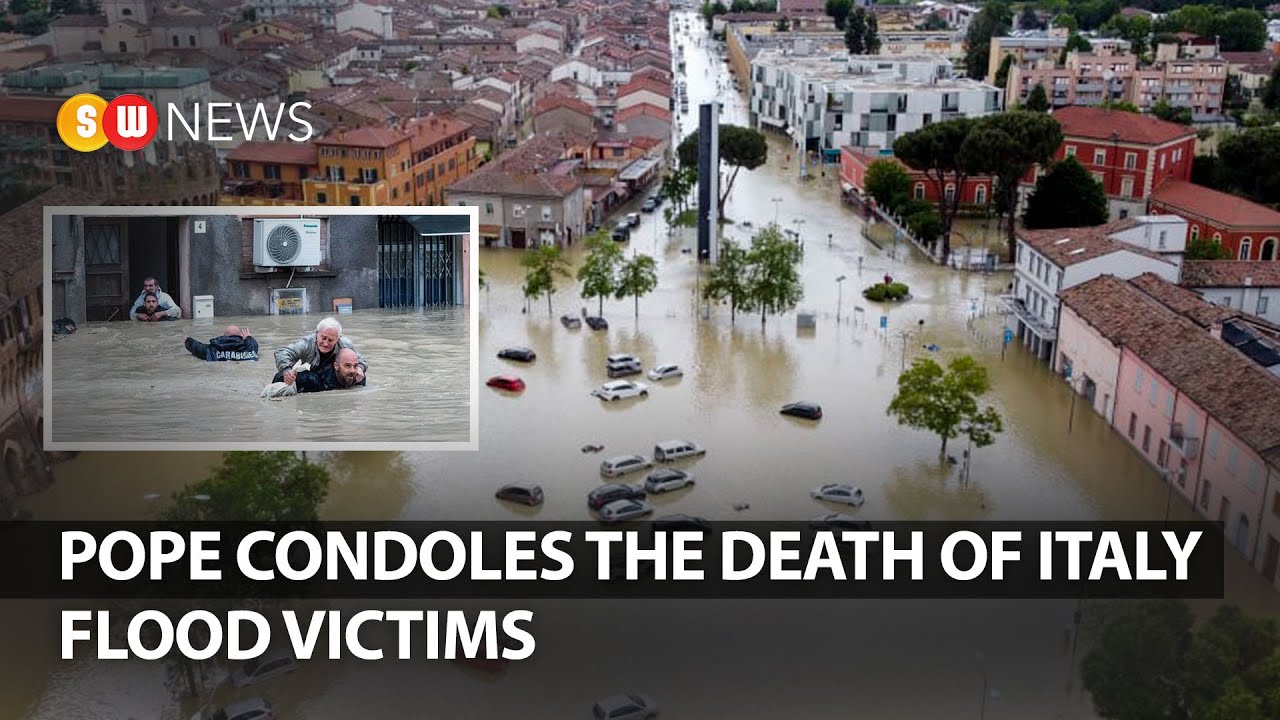 Pope condoles the death of Italy flood victims || SW NEWS || 782 - YouTube