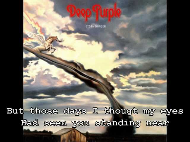 Deep Purple - Soldier of Fortune | Lyrics Video | HQ class=