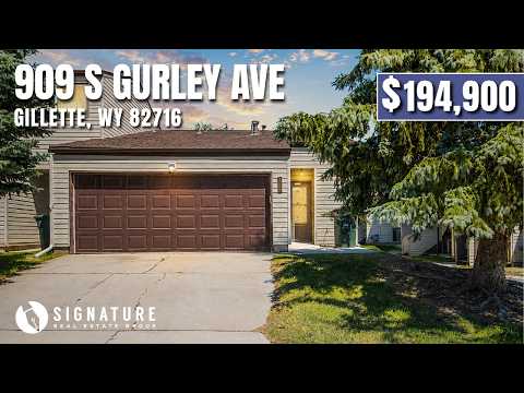 909 S Gurley Ave, Gillette, WY home video tour