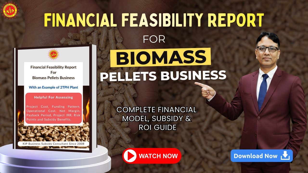 Biomass Business Investment Planning: Complete Financial Model, Subsidy & ROI Guide #kip #biomass
