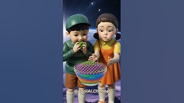 Squid Game AI Edible Slime Popping Candy ASMR #squidgame #squidgame2 #ai #asmr