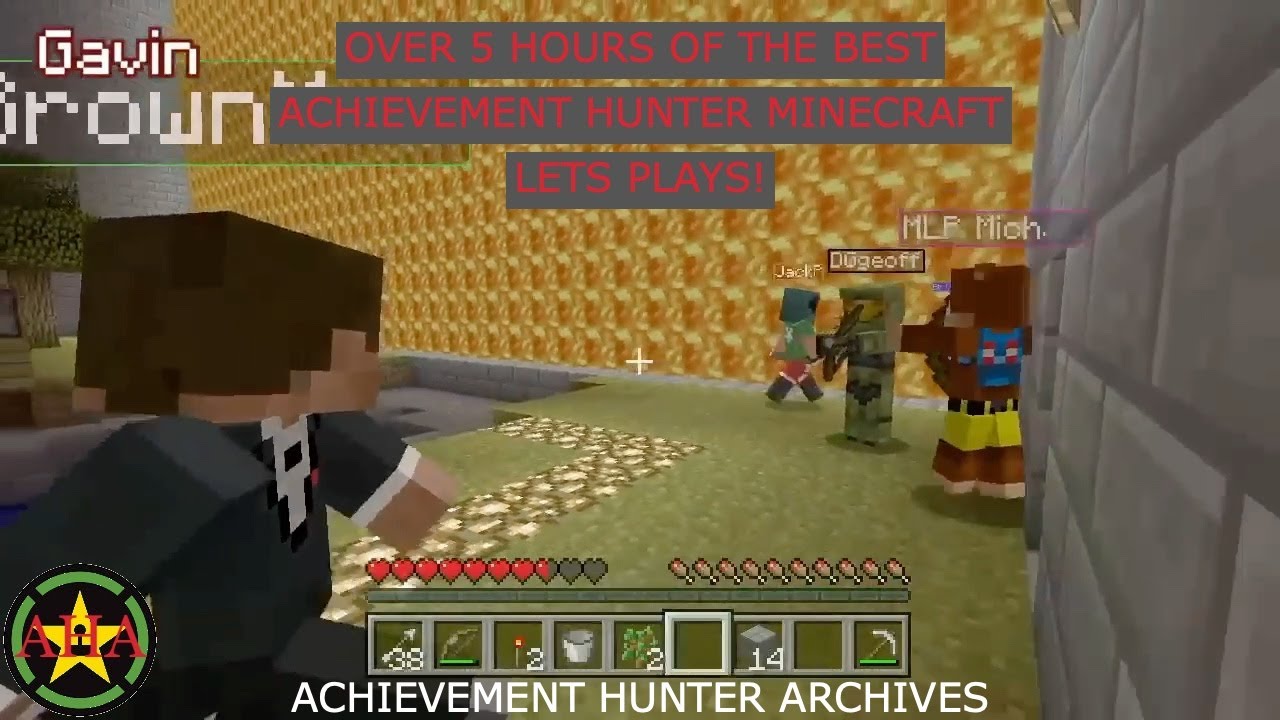 OVER 5 HOURS OF THE GREATEST ACHIEVEMENT HUNTER MINECRAFT LET'S PLAYS ...