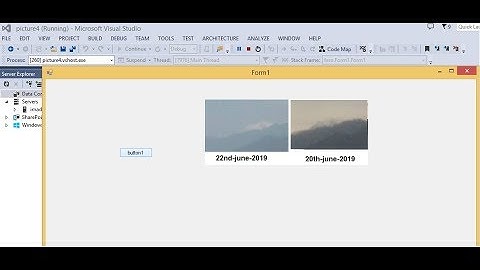 How to use picture box in c# visual studio