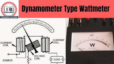 Dynamometer Type Wattmeter | Electrodynamo Meter Type Wattmeter In Hindi | Construction And Working.