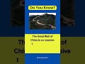 Monumental Marvel: Revealing the Great Wall of China Visible from Space