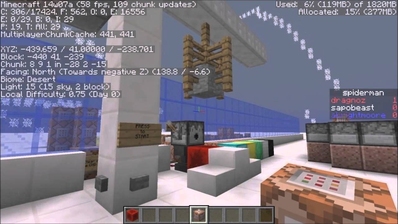 14w07a - 1st Look. "The Crane" - An overview of some new 14w07a snapshot capabilities: