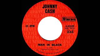 1971 Johnny Cash - Man In Black (stereo 45)