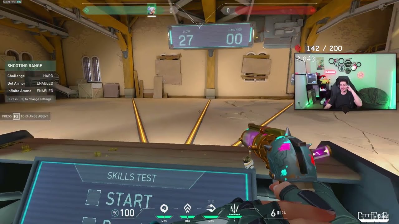 Subroza Aim Routine on Hard Bots