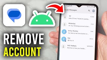 How To Remove Google Account From Message App - Step By Steo