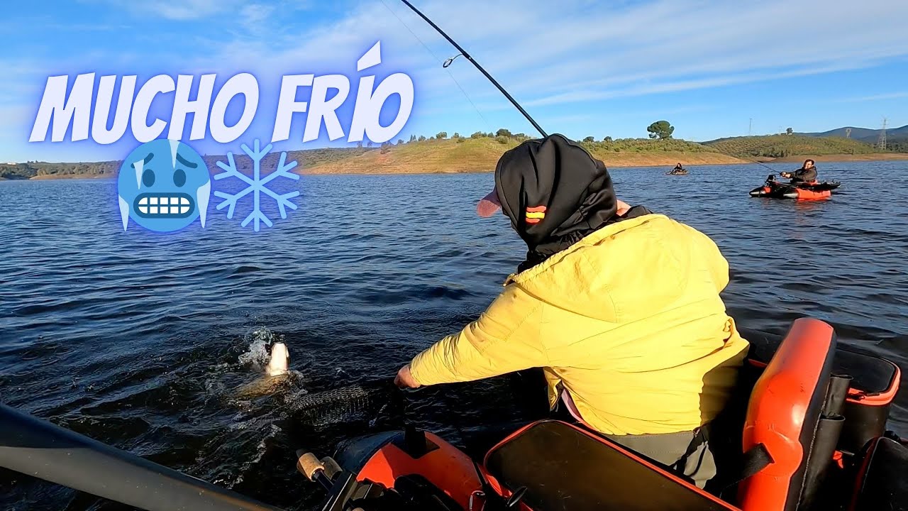 Comienzo de la liga en ENERO con mucho FRÍO y peces COMPLICADOS.
