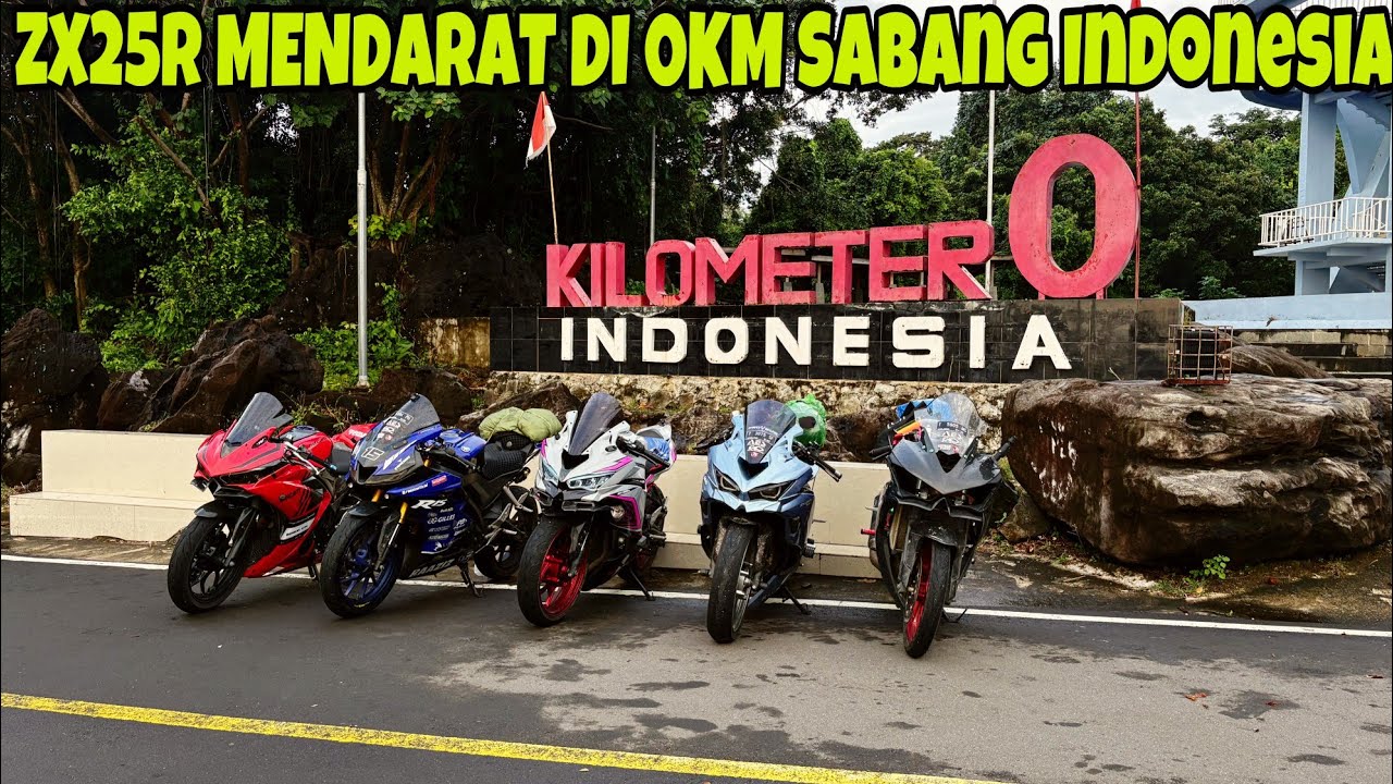 AKHIRNYA ZX25R BORE UP BERHASIL FINISH DI 0KM SABANG INDONESIA‼️