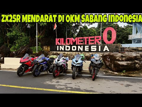 AKHIRNYA ZX25R BORE UP BERHASIL FINISH DI 0KM SABANG INDONESIA‼️