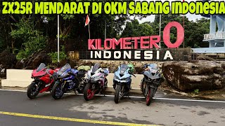 FINALLY THE ZX25R BORE UP SUCCESSFULLY FINISHED AT 0KM SABANG INDONESIA‼️