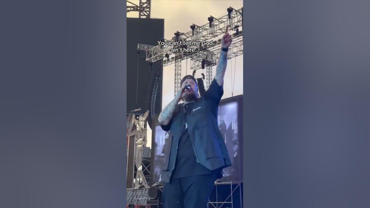 Double rainbow appears during Hard fought Hallelujah