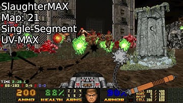 SlaughterMAX Map 21 "The Outhouse" UV MAX [DOOM II]