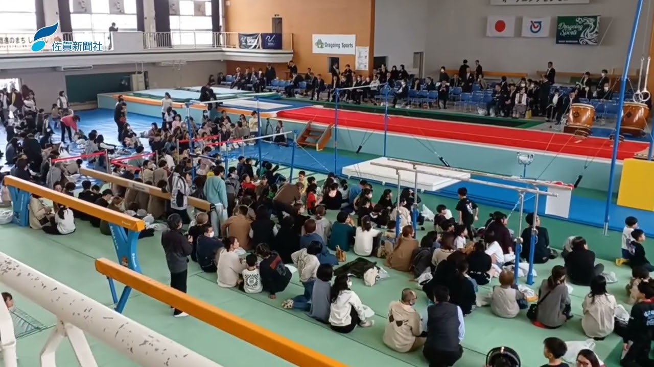 体操競技場「ジムナスティクスホール白石」オープニングセレモニー
