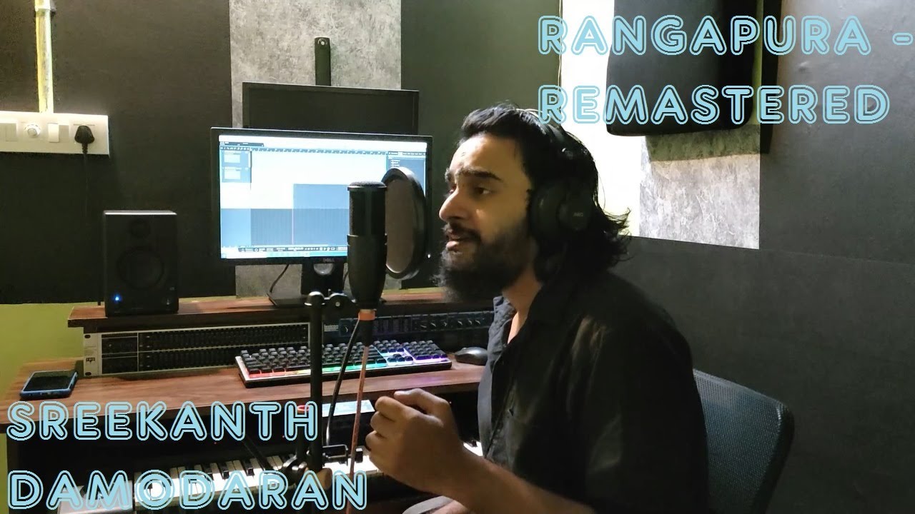 Rangapura Vihaara  Agam feat Harish  REMASTERED  Cover  Instruments  Swara  Sreekanth Damodaran