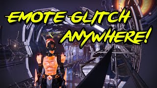How To Emote Glitch Through Walls