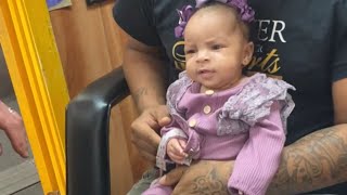 Baby is NOT A FAN of getting her ears pierced || WooGlobe by WooGlobe 572 views 8 days ago 1 minute, 6 seconds