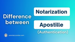 Famous Difference between Notarization and Apostille/Authentication | ANSC | usnotarycenter.com Net Worth