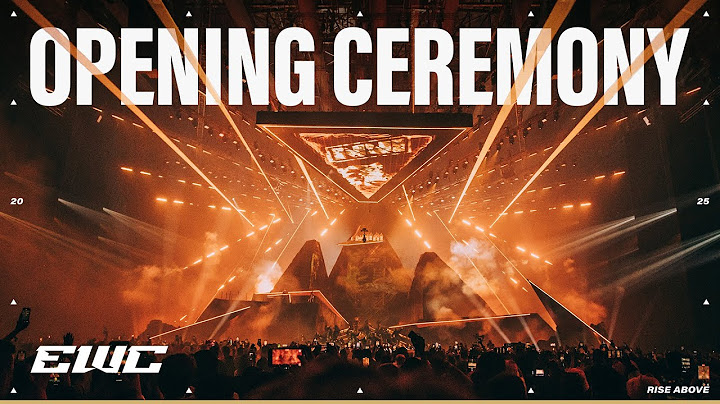 EWC 2025 Opening Ceremony 4K: Post Malone w DINO of SEVENTEEN, Duckwrth, Telle, Alesso & Tina Guo