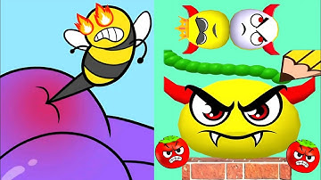 DRAW TO SMASH : Logic Puzzle -  Save The Dog vs HELP OUT STORY: Brain Puzzle - ASMR Gameplay.