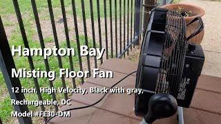 Hampton Bay Misting Fan - Model Fe30-Dm