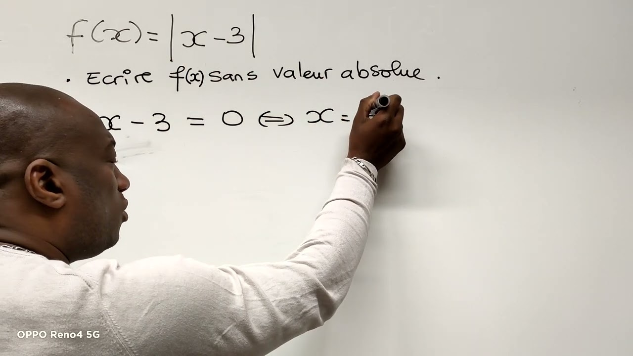 Écrire sans valeur absolue