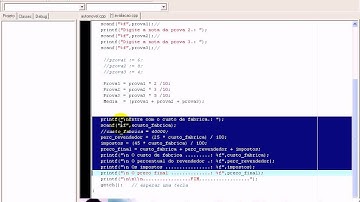 aula 981 Algoritmos e Logica de programação   Exerc Avaliação no C