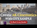 Create 4K Cinematics with the Matrix City Sample in UE5
