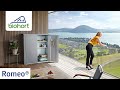 Vidéo: Armoire de rangement métal Roméo M 132x57x140cm extérieur