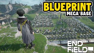 Buat Yang Mau Pake Blueprint Mega Base - Arknights Endfield
